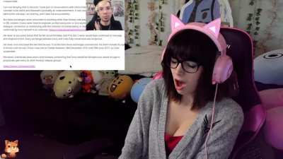 Yawning on live stream