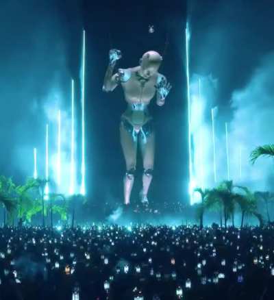 Amazing audio-visual techno set by DJ Matteo Milleri in Tulum, Mexico