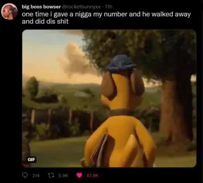 he must have been hyped