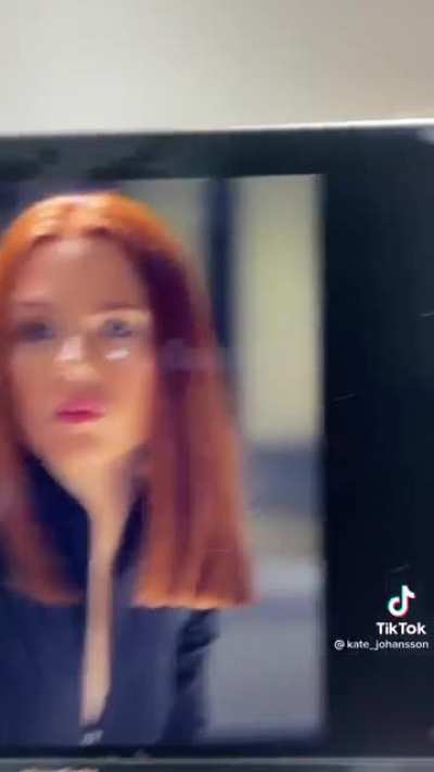 We have Scarlett Johansson at home