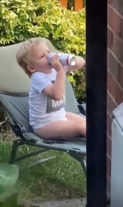 Kid got hammered lmao