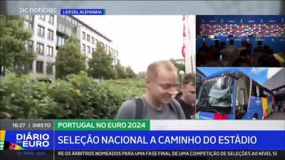 Repórter da SIC explica o que se passou