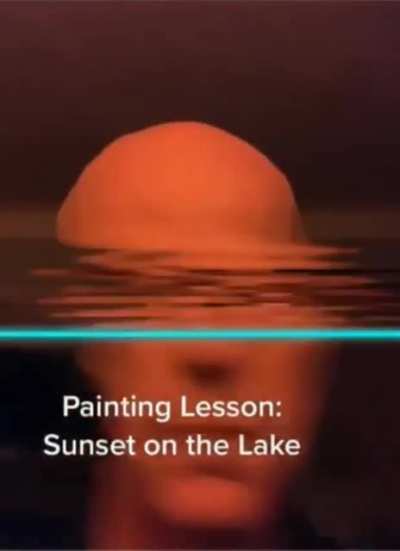 Sunset painting