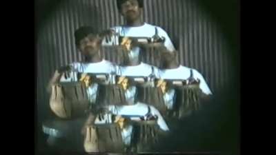 1991 My dad starring in his own Nepali movie's music video