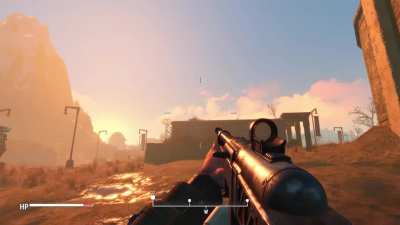 Fallout 4 with 4K60FPS Ultra+ Settings Mod running on Series X