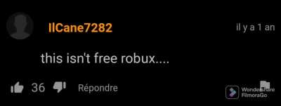 I wanted free robux :’(