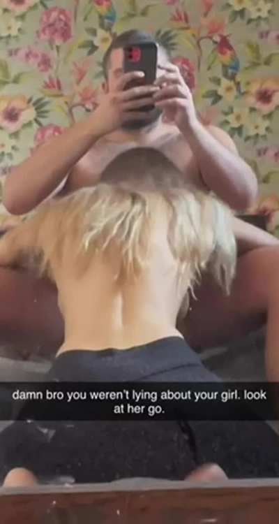 You always brag to your roommate about your girlfriend’s blowjob skills. He decided to find out for himself
