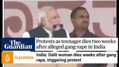 Modi ki Hypocrisy on Rapes in India | Hathras Incident