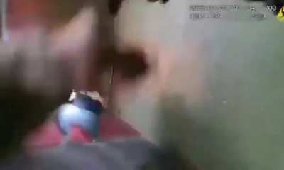 Man pulls knife on officer and trys to run