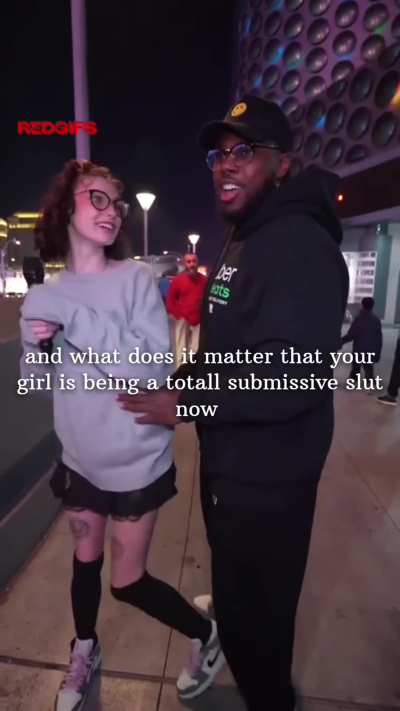 Street interview gone wrong