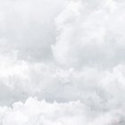Los Angeles floating in the clouds fantasy