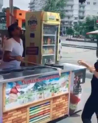 Forget all Turkish ice cream shows you have seen...