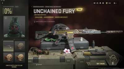 Final Tier Battle Pass weapon blueprint is animated