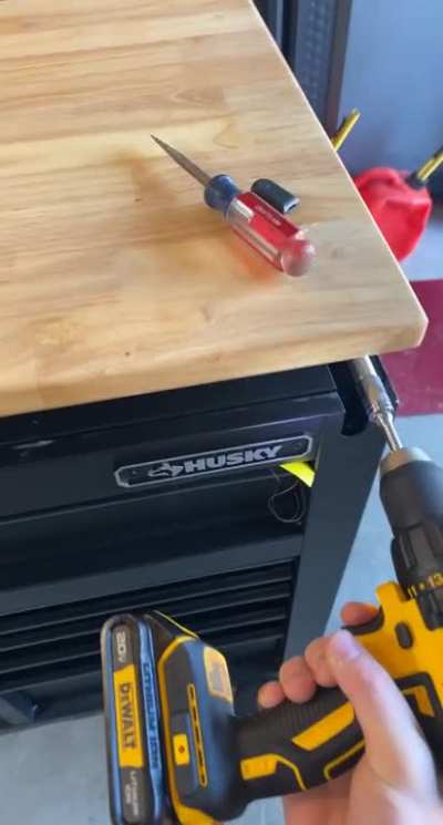 Step dads new work desk just rolled in