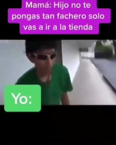Tan fachero nooo hijo 😎