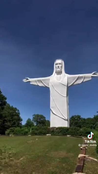 With arms wide open