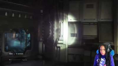 Watching people who avoid horror games try to play one is always a treat
