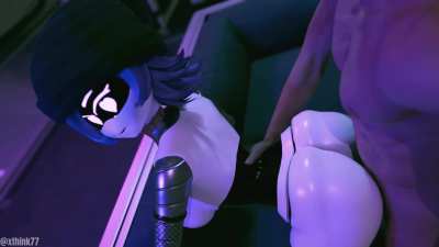 Pounding uzi’s ass