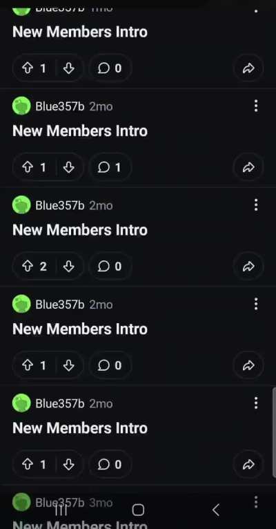 New Members Intro