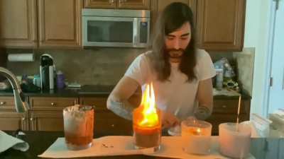 Jesus plays with fire