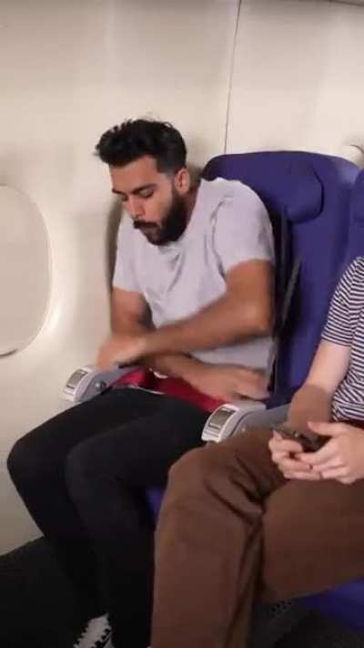 Eating on the plane