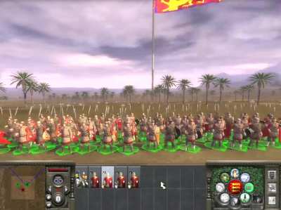 A throwback to Medieval 2, in which armour and weapon upgrades would not only affect the unit's performance but also appearance.