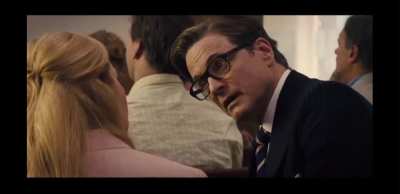 that escalated way too quickly (kingsman the secret agency)