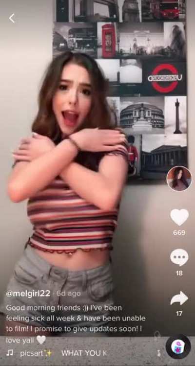 Incredible boob-waist ratio @melgirl22