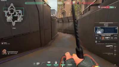 My teamate in Valorant made this oopsie