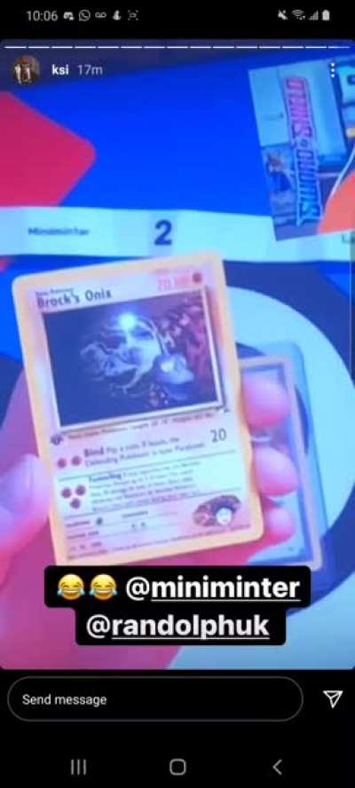 He didn't the Pokémon he wanted