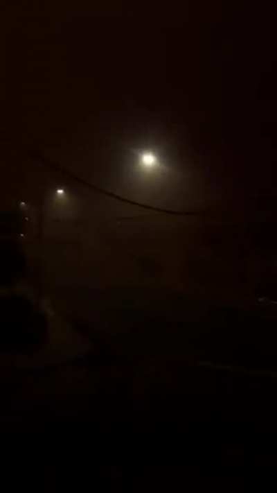 From daylight to pitchblack storm. Argentina