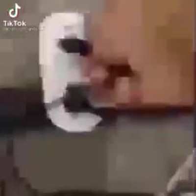 He can't