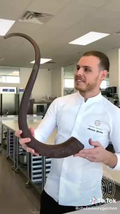 This is the Lion king of chocolate! (chefamaurygucihon on tiktok)