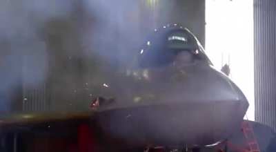 Su-57 firing its Gsh-30-1