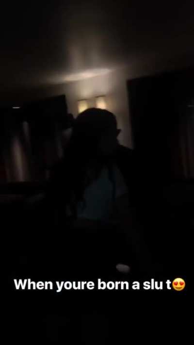 Imagine being behind her (story post from 2018)