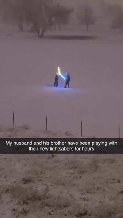This family is lit