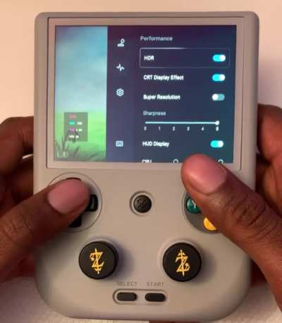 RG406v Gamehub performance Cuphead/Capoeira Fighter 3