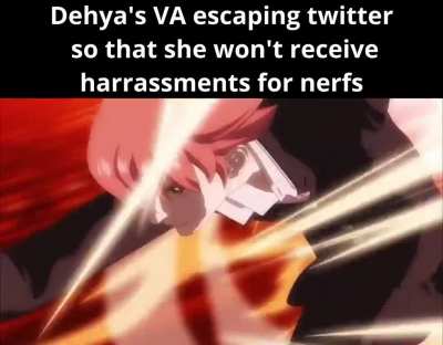 Runs for her own life(Don't harass VA)
