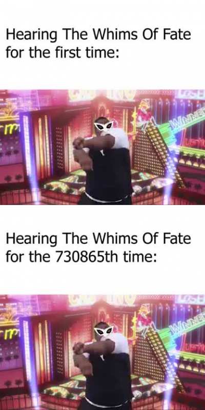 Hearing The Whims Of Fate for the first time...