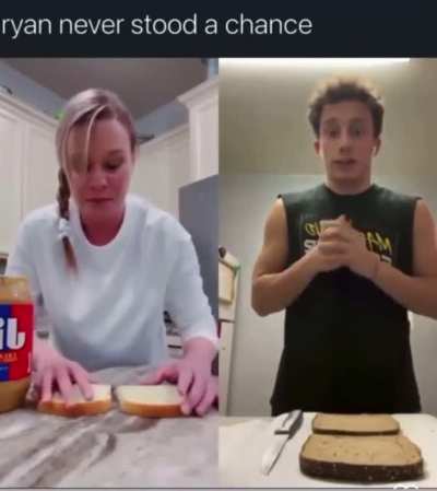 You can't beat her bro
