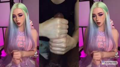Angela Halee Tik Tok Handjob BBC Edition