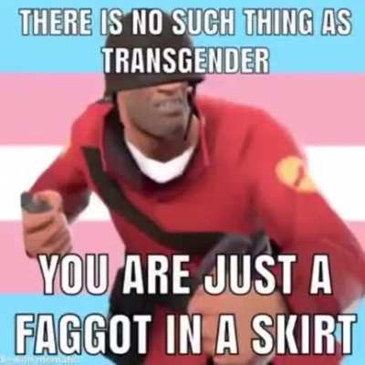 Just a faggot In a skirt