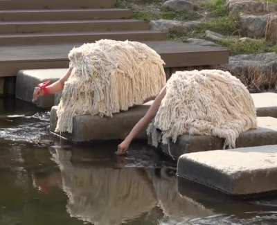The enemy’s new ghillie suits are almost perfect