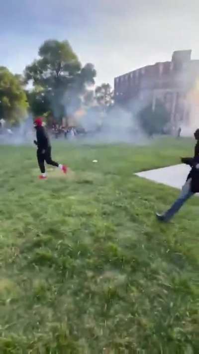 Peaceful protests being attacked
