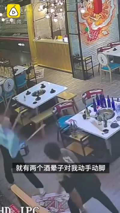 She serves chops at this restaurant