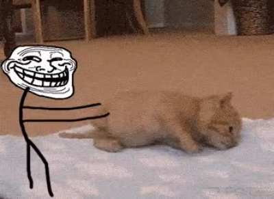 We do a little trolling