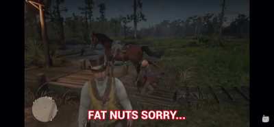 You are not mugging me for fat nuts
