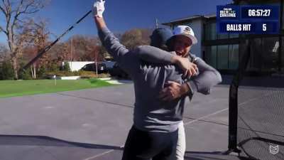 Fan makes Hole in One over Bryson Dechambeau's house for $100,000 on his 5th attempt