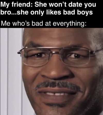 I’m the worst