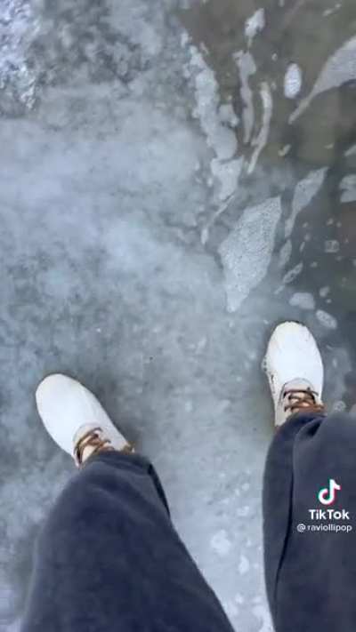 Caught in a slippery situation